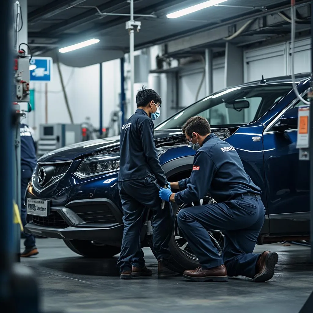 Box de servicios para automóviles